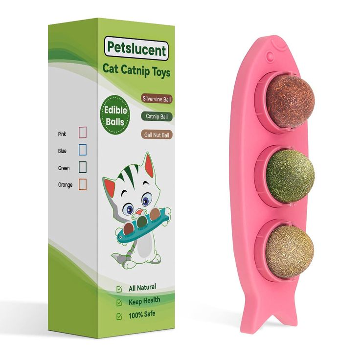 Pelota de Hierba Gatera Natural para Gatos
